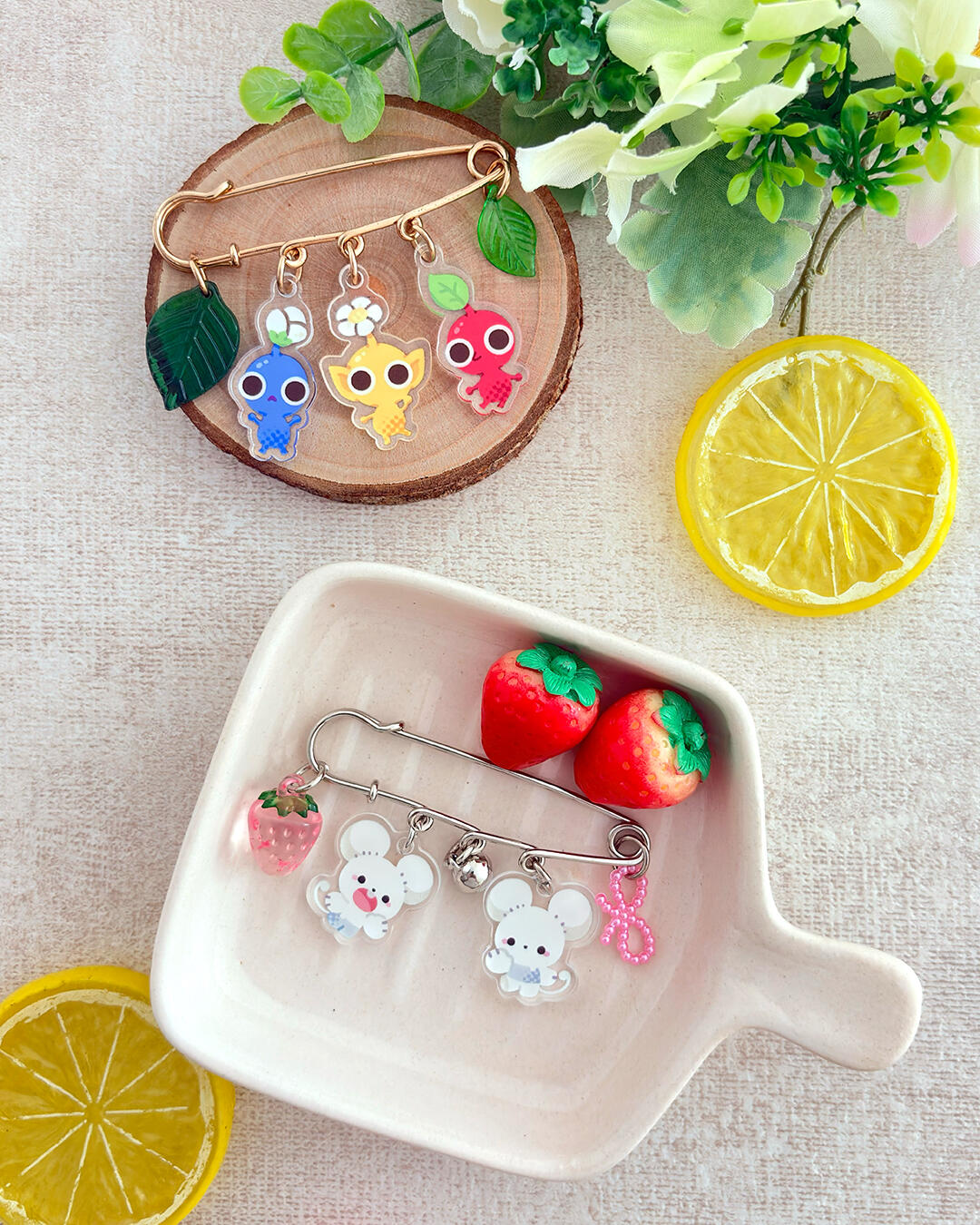 Safety Pin Charms Safety Pin Charms